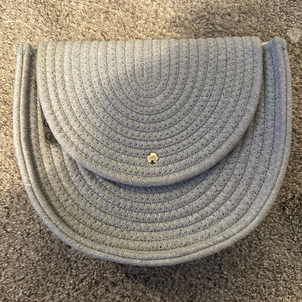 Gray Quilted Women's Bag